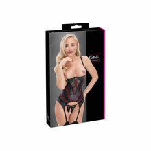 Lade das Bild in den Galerie-Viewer, Damen Hebe Straps Set Mattlook Schwarz, S-XL "Kimmi"