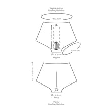 Lade das Bild in den Galerie-Viewer, Realistische Vagina Pants Gr. L penetrierbar mit Reizstruktur
