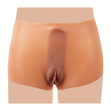 Lade das Bild in den Galerie-Viewer, Realistische Vagina Pants Gr. L penetrierbar mit Reizstruktur
