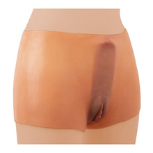 Lade das Bild in den Galerie-Viewer, Realistische Vagina Pants Gr. L penetrierbar mit Reizstruktur
