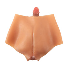 Lade das Bild in den Galerie-Viewer, Silikon Dildo Slip Gr. M Penisdildo mit Hoden

