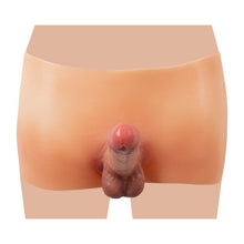 Lade das Bild in den Galerie-Viewer, Silikon Dildo Slip Gr. M Penisdildo mit Hoden
