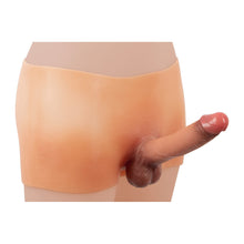 Lade das Bild in den Galerie-Viewer, Silikon Dildo Slip Gr. M Penisdildo mit Hoden
