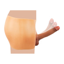 Lade das Bild in den Galerie-Viewer, Silikon Dildo Slip Gr. M Penisdildo mit Hoden
