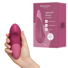 Lade das Bild in den Galerie-Viewer, Womanizer Auflegevibrator mit lautlosen UltraWave-Vibrationen
