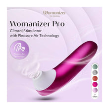 Lade das Bild in den Galerie-Viewer, Klitoris Stimulator Damen - Womanizer Pro Pleasure Air Silikon