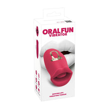Lade das Bild in den Galerie-Viewer, Auflegevibrator mit Moving-Lips und Vibro-Zunge - 13 cm
