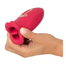 Lade das Bild in den Galerie-Viewer, Auflegevibrator mit Moving-Lips und Vibro-Zunge - 13 cm
