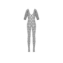 Lade das Bild in den Galerie-Viewer, Langarm-Catsuit ouvert S-L Nahtlos &quot;Cosma&quot;
