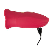 Lade das Bild in den Galerie-Viewer, Auflegevibrator mit Moving-Lips und Vibro-Zunge - 13 cm

