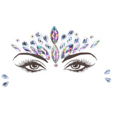 Lade das Bild in den Galerie-Viewer, Gesichts-Glitzersteine Face Jewels Set für Festival und Karneval