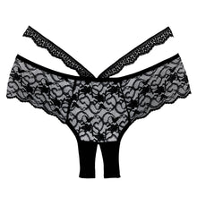 Lade das Bild in den Galerie-Viewer, Adore Heartbreaker Panty S-L schwarz ouvert
