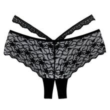 Lade das Bild in den Galerie-Viewer, Adore Heartbreaker Panty S-L schwarz ouvert
