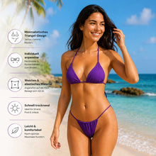 Lade das Bild in den Galerie-Viewer, Triangel Bikini Set mit herausnehmbaren Pads