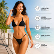 Lade das Bild in den Galerie-Viewer, Triangel Bikini Set mit herausnehmbaren Pads