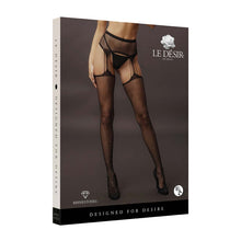 Lade das Bild in den Galerie-Viewer, Netz Straps Strumpfhose Damen mit Strass, S-L
