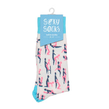 Lade das Bild in den Galerie-Viewer, Lustige Socken 36 - 46 mit Kamasutra-Motiven unisex Strümpfe
