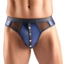 Lade das Bild in den Galerie-Viewer, Wetlook String Herren Blau M-3XL  "Arnon"