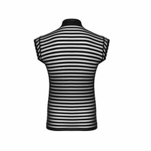 Lade das Bild in den Galerie-Viewer, Netzshirt Herren - Schwarz Transparent M-2XL "Nathan"