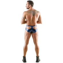 Lade das Bild in den Galerie-Viewer, Herren Slip Metallic Mattlook mit Cut-outs "SM1"