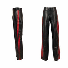Lade das Bild in den Galerie-Viewer, Herren Latexhose Bootcut mit Seitenstreifen, M-XL "Evan"