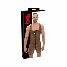 Lade das Bild in den Galerie-Viewer, Herren Latex Body semi-transparent mit Zipper, M-2XL "Miles"