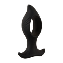 Lade das Bild in den Galerie-Viewer, Analplug im Loch-Design mit Vibration + Fernbedienung - 12 cm
