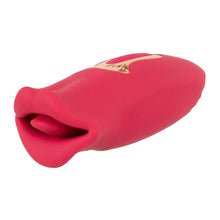 Lade das Bild in den Galerie-Viewer, Auflegevibrator mit Moving-Lips und Vibro-Zunge - 13 cm

