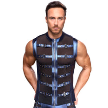 Lade das Bild in den Galerie-Viewer, Herren Shirt M-3XL Metallic-Mattlook mit Powernet &quot;Veit&quot;
