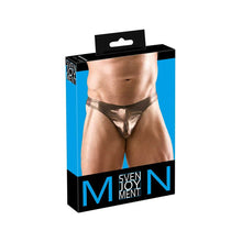 Lade das Bild in den Galerie-Viewer, Herren String in Metallic Bronze Glanzoptik, M-3XL "Owen"