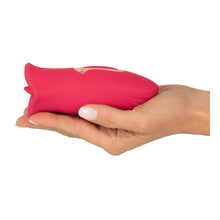 Lade das Bild in den Galerie-Viewer, Auflegevibrator mit Moving-Lips und Vibro-Zunge - 13 cm
