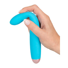 Lade das Bild in den Galerie-Viewer, Silikon Mini-Vibrator in Blau mit 7 Vibrations-Modi, 18,7cm
