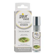 Lade das Bild in den Galerie-Viewer, pjur med Pro-Long Spray mit Eichenrindenextrakt - 20ml
