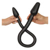 Biegsamer Doppeldildo mit Plug an jedem Ende - 76,5 cm
