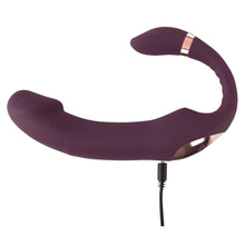 Lade das Bild in den Galerie-Viewer, Doppelvibrator mit nickender Vibro-Spitze + biegsamem Klitorisvibrator
