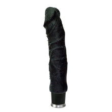 Lade das Bild in den Galerie-Viewer, Big Vibrator Black Nature Skin - 20,5 cm
