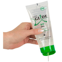 Lade das Bild in den Galerie-Viewer, Bio-Gleitgel Anal 200ml Just Glide auf Wasserbasis
