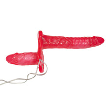 Lade das Bild in den Galerie-Viewer, Strap-On Vibrator Duo Bad Kitty
