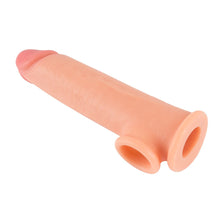 Lade das Bild in den Galerie-Viewer, Silikon Penishülle - Verlängerung um 5cm Realistixxx Extension

