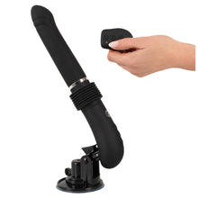 Lade das Bild in den Galerie-Viewer, Stoßvibrator mit 6 cm Extra-Länge und abnehm- verstellbarem Saugfuß
