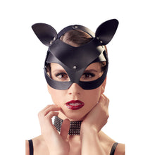 Lade das Bild in den Galerie-Viewer, Bad Kitty Katzen-Maske mit Strass schwarz
