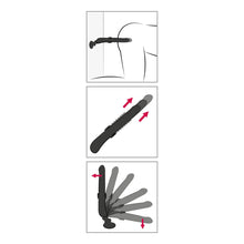 Lade das Bild in den Galerie-Viewer, Stoßvibrator mit 6 cm Extra-Länge und abnehm- verstellbarem Saugfuß

