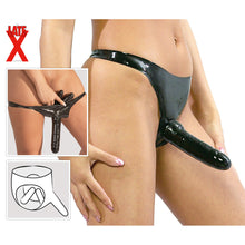 Lade das Bild in den Galerie-Viewer, Latex Penisslip 3-fach S-L
