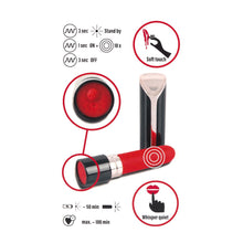 Lade das Bild in den Galerie-Viewer, Silikon Lippenstift-Vibrator mit Soft Touch Textur, 10 Vibrationen
