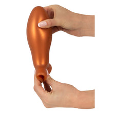 Lade das Bild in den Galerie-Viewer, XL Analplug mit Saugfuß nahtlos aus porenfreiem Silikon - 16cm
