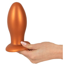 Lade das Bild in den Galerie-Viewer, XL Analplug mit Saugfuß nahtlos aus porenfreiem Silikon - 16cm
