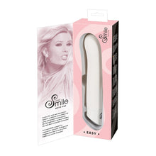 Lade das Bild in den Galerie-Viewer, Silikon Vibrator mit 7 Vibrationsmodi Easy White - 22 cm
