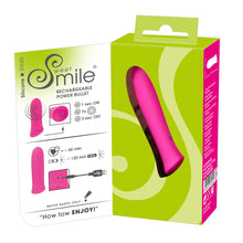 Lade das Bild in den Galerie-Viewer, Silikon Mini-Vibrator Sweet Smile Power
