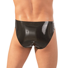 Lade das Bild in den Galerie-Viewer, Herren Latex Slip S-L Schritt ouvert &quot;Showmaster&quot;
