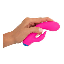 Lade das Bild in den Galerie-Viewer, Mini Rabbit-Vibrator für Vagina-Klitoris-Stimulation - 14,5 cm
